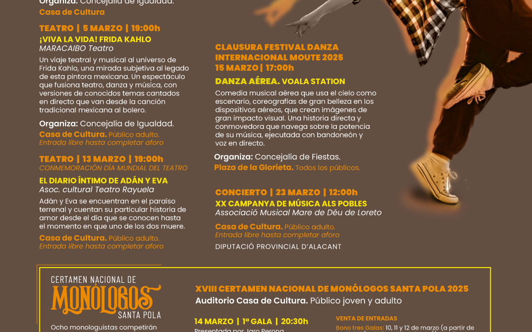 Programación Cultural MARZO 2025